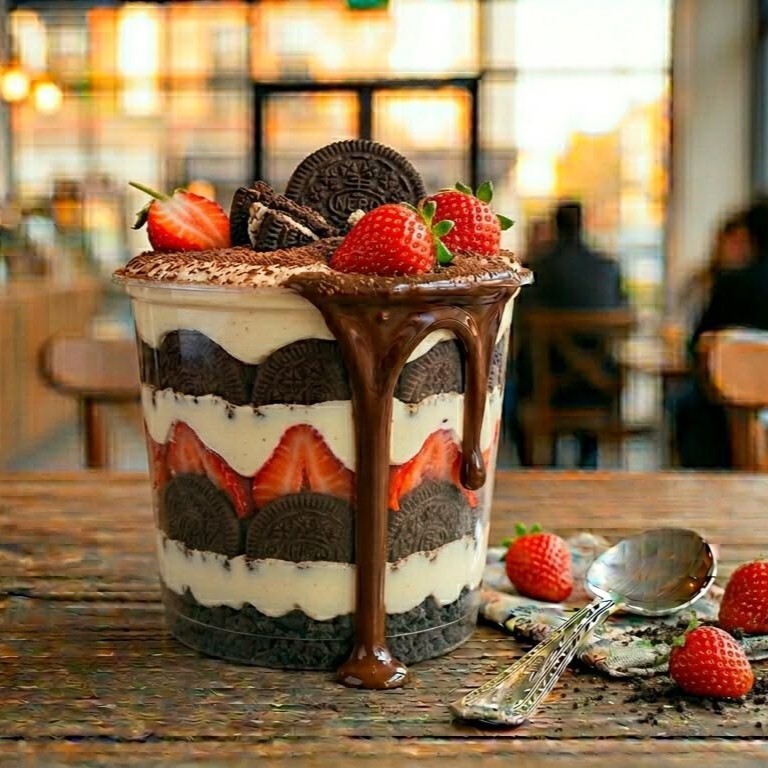 🍰 Nero Çilekli Magnolia Cup (300 cc)