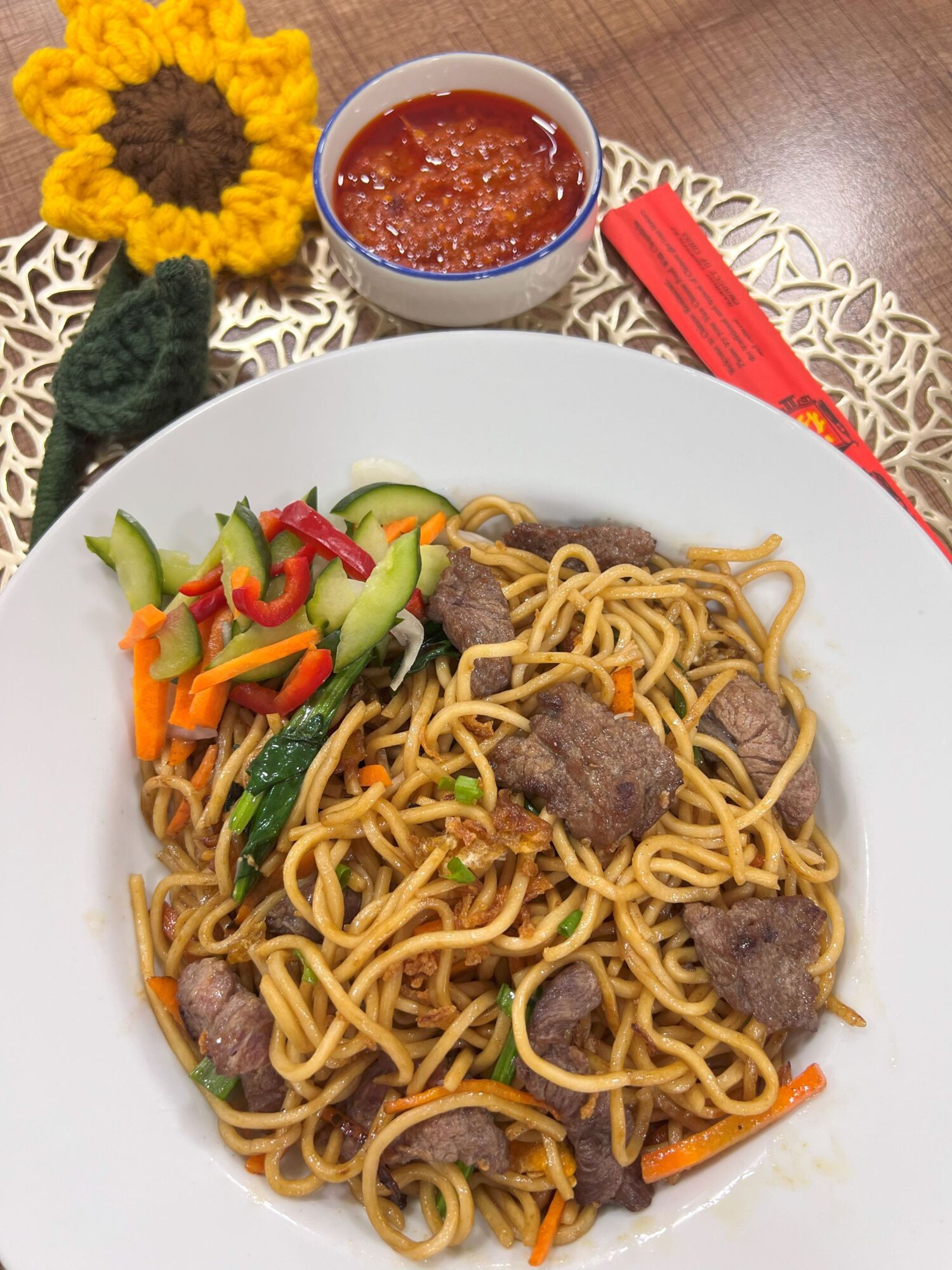 Mie Goreng Beef Indonesian Noodle