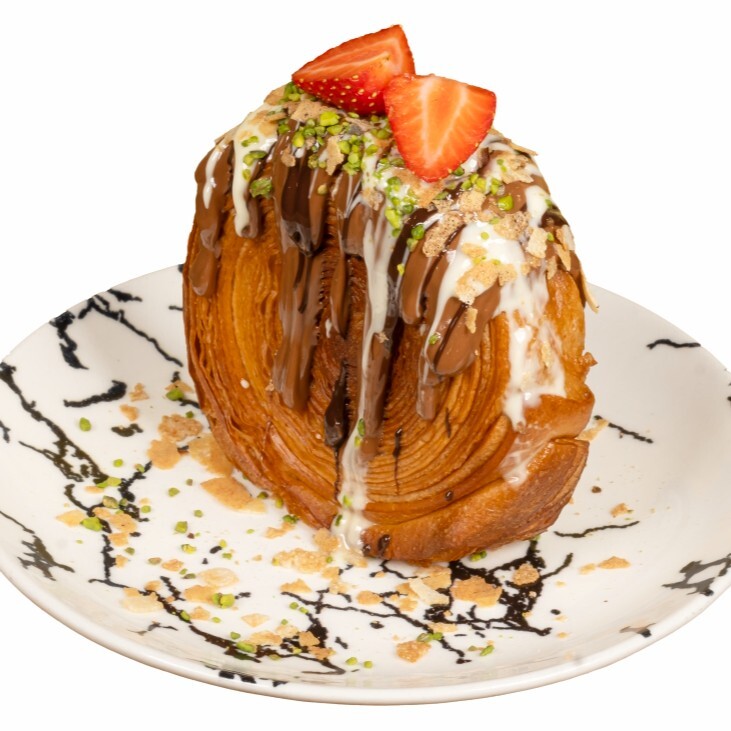 Roll Kruvasan (Meyveli, Çikolatalı)