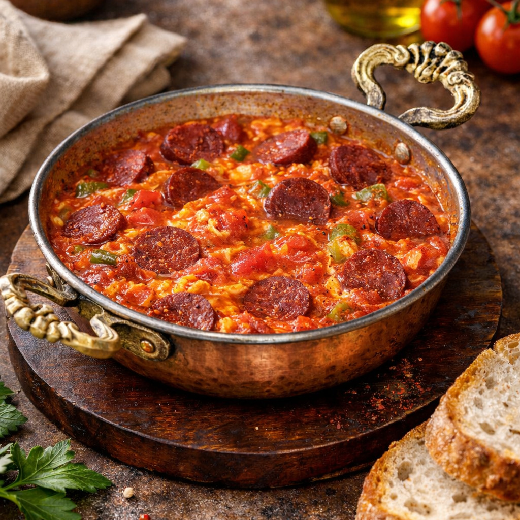 Tereyağlı Sucuklu Menemen