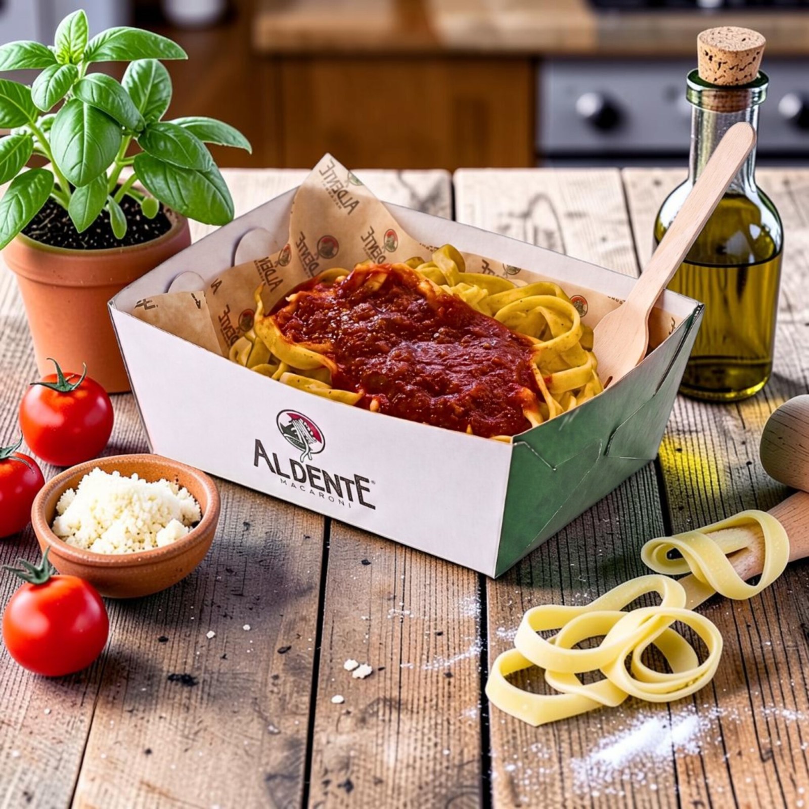 Arabiata Soslu Fettucine