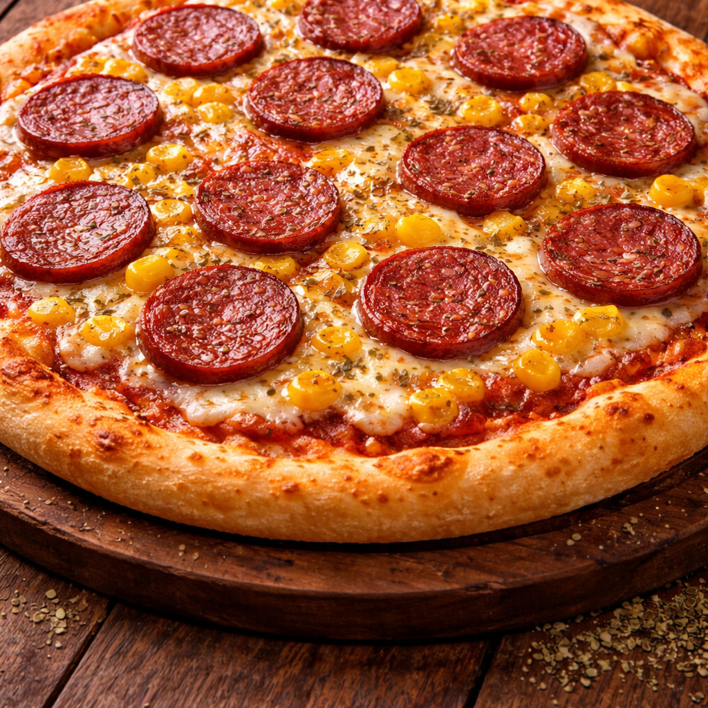 Sucuklu Pizza (Büyük Boy)