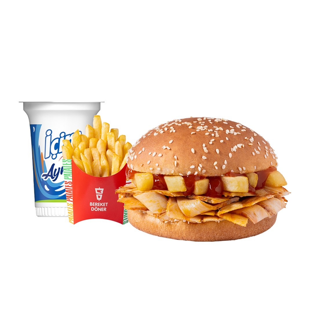 Çocuk DönBurger Menü (Tavuk Döner)