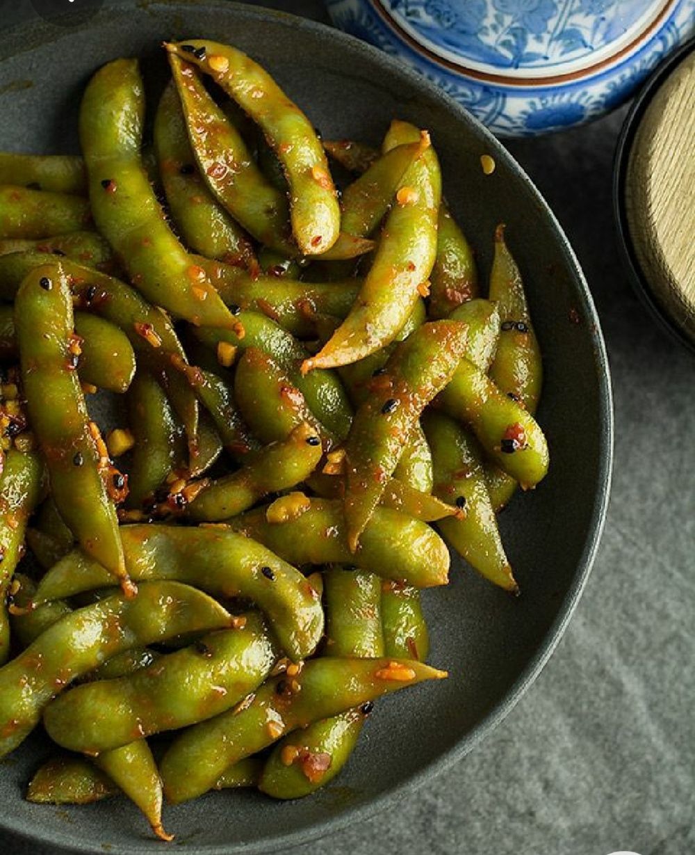 Acılı Edamame