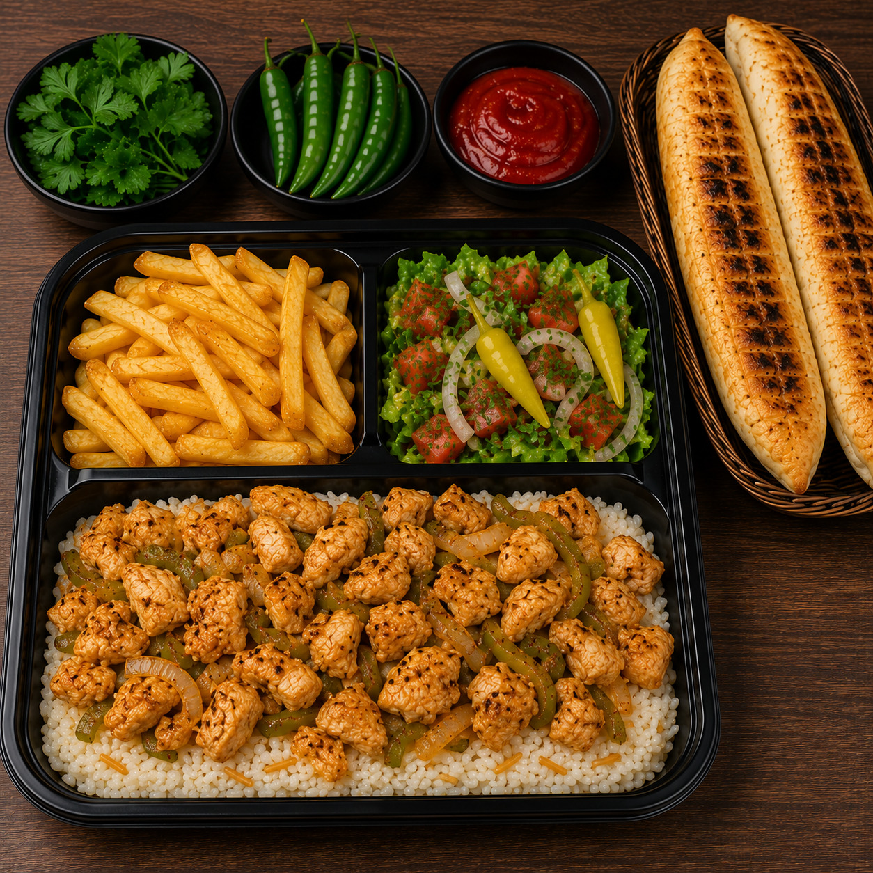 🍛 Pilav Üstü tavuk saç Kavurma (200 Gr)