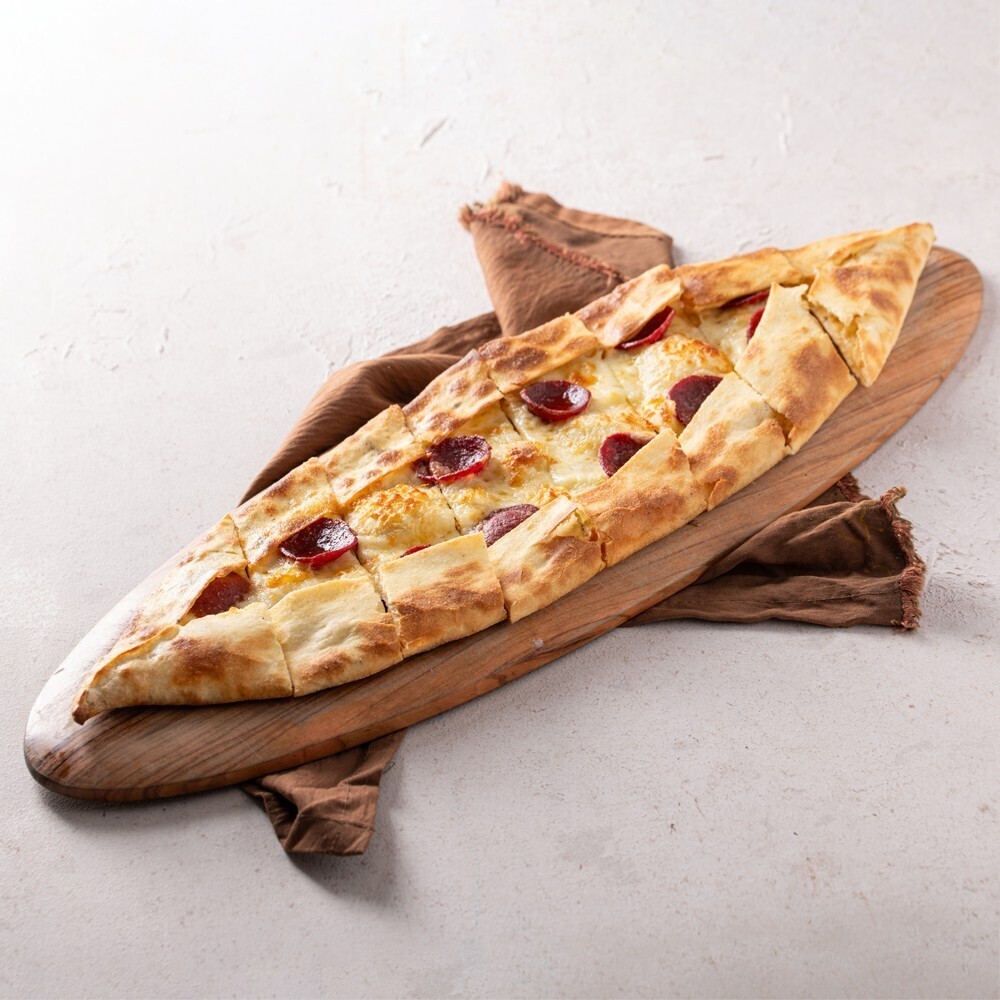 Kaşarlı Sucuklu Pide Menü