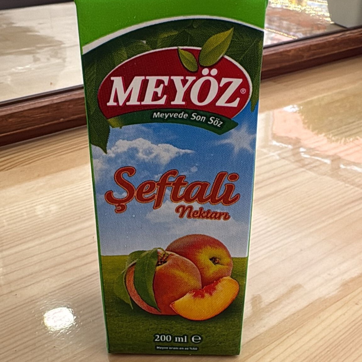 Meyöz Şeftali Meyve Suyu 200 ml