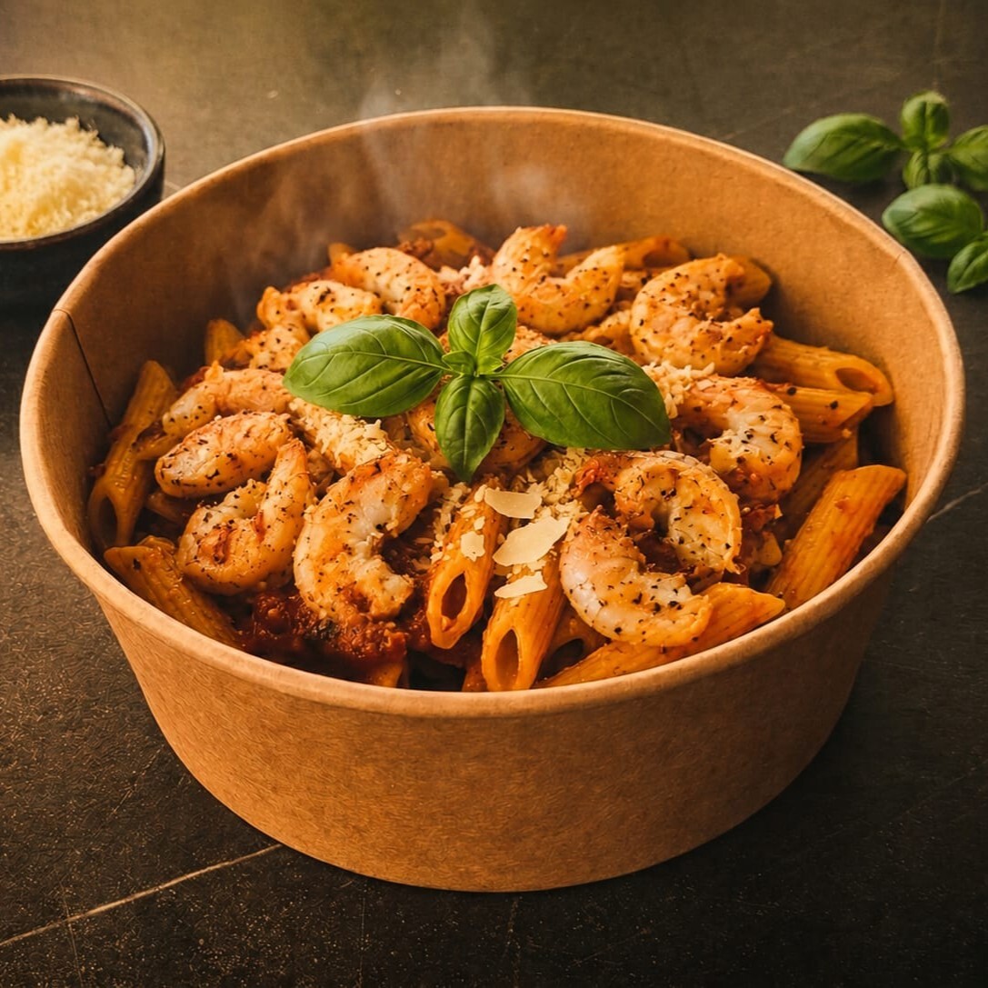 Karidesli Penne