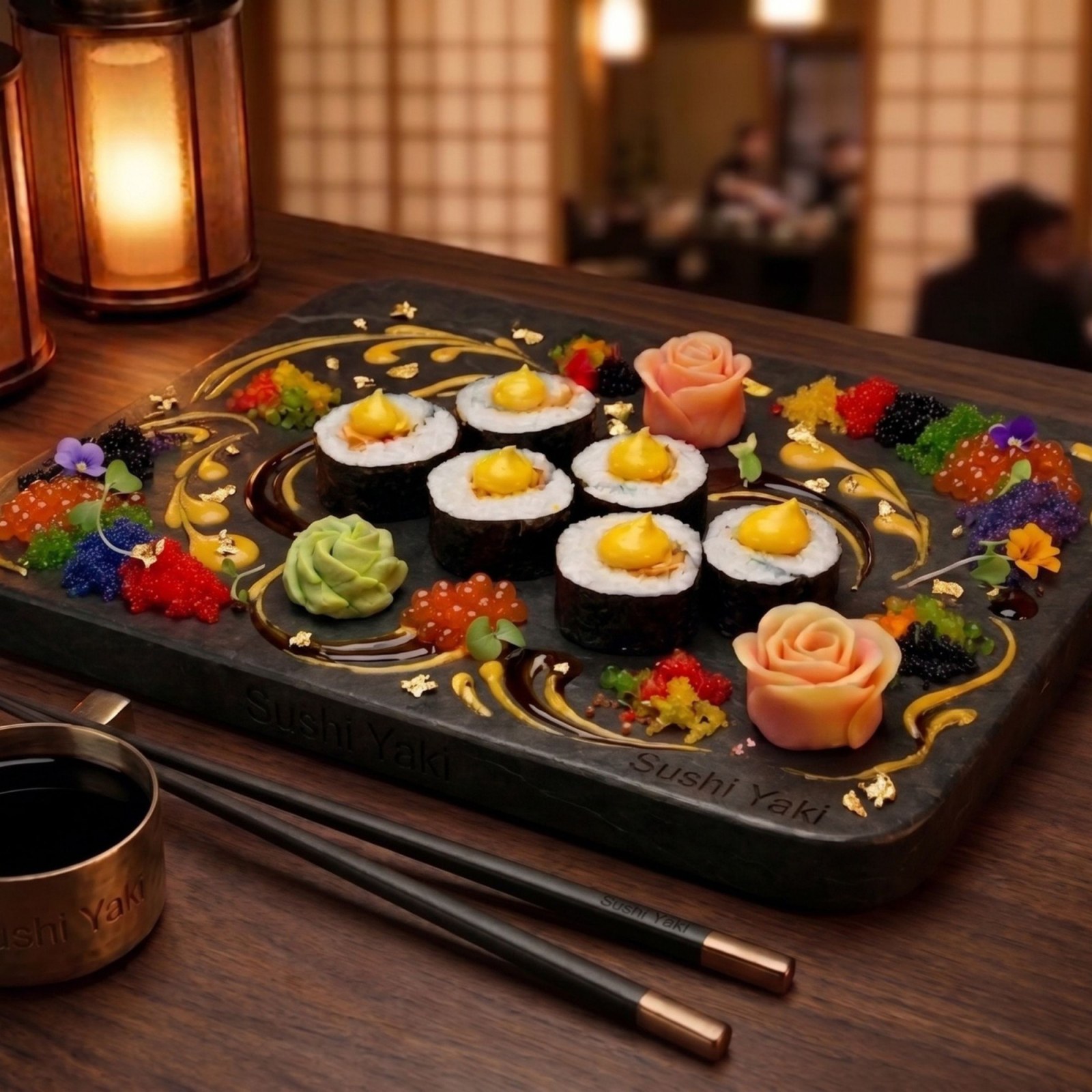 Cheese Sauce Suzuki Tempura Maki Roll (6 Pcs.)
