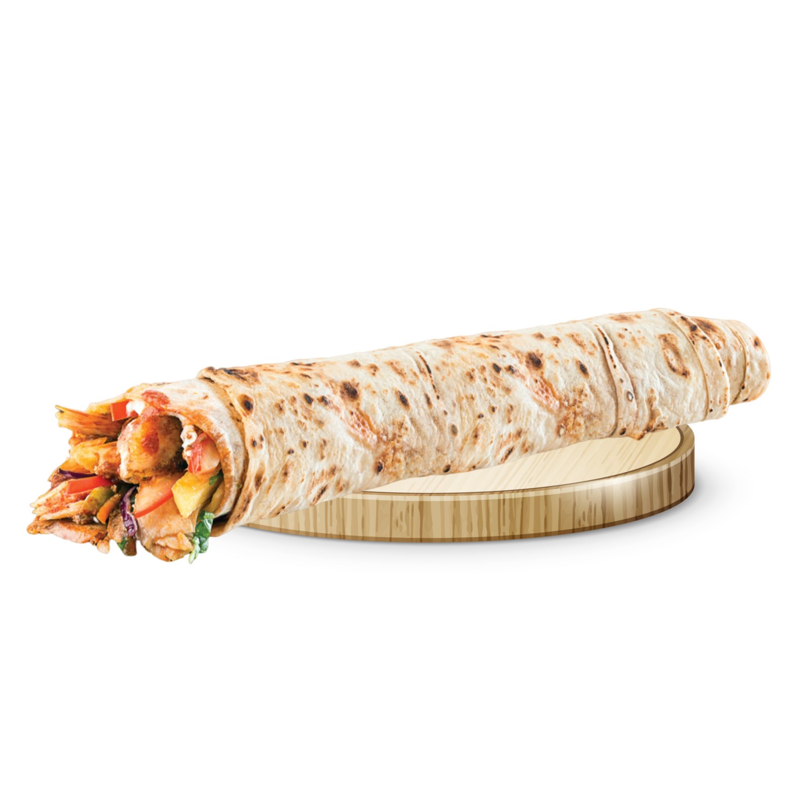 Kaşarlı Xl Zurna Tavuk Döner Dürüm