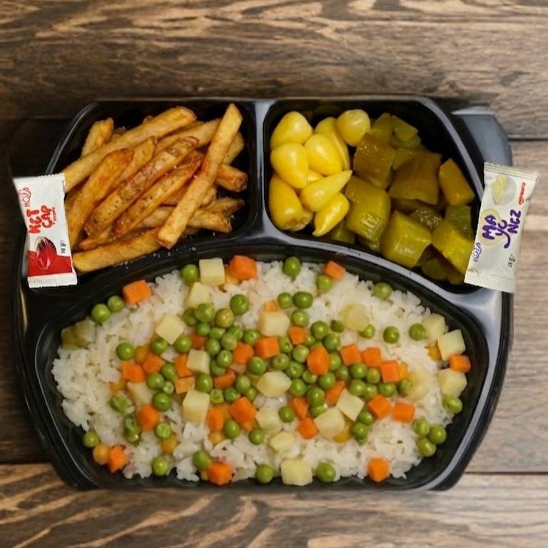 Tereyağlı Garnitürlü Pirinç Pilavı (350 gr)