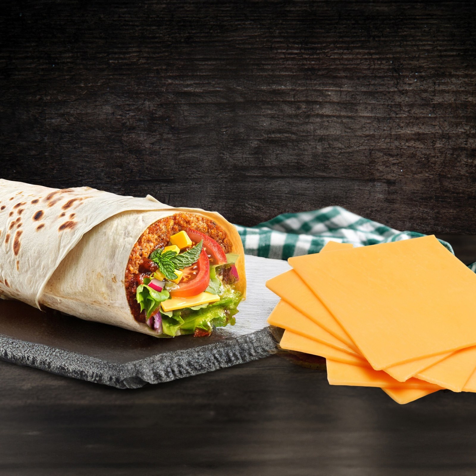 Cheddarlı Dürüm (100 Gr)
