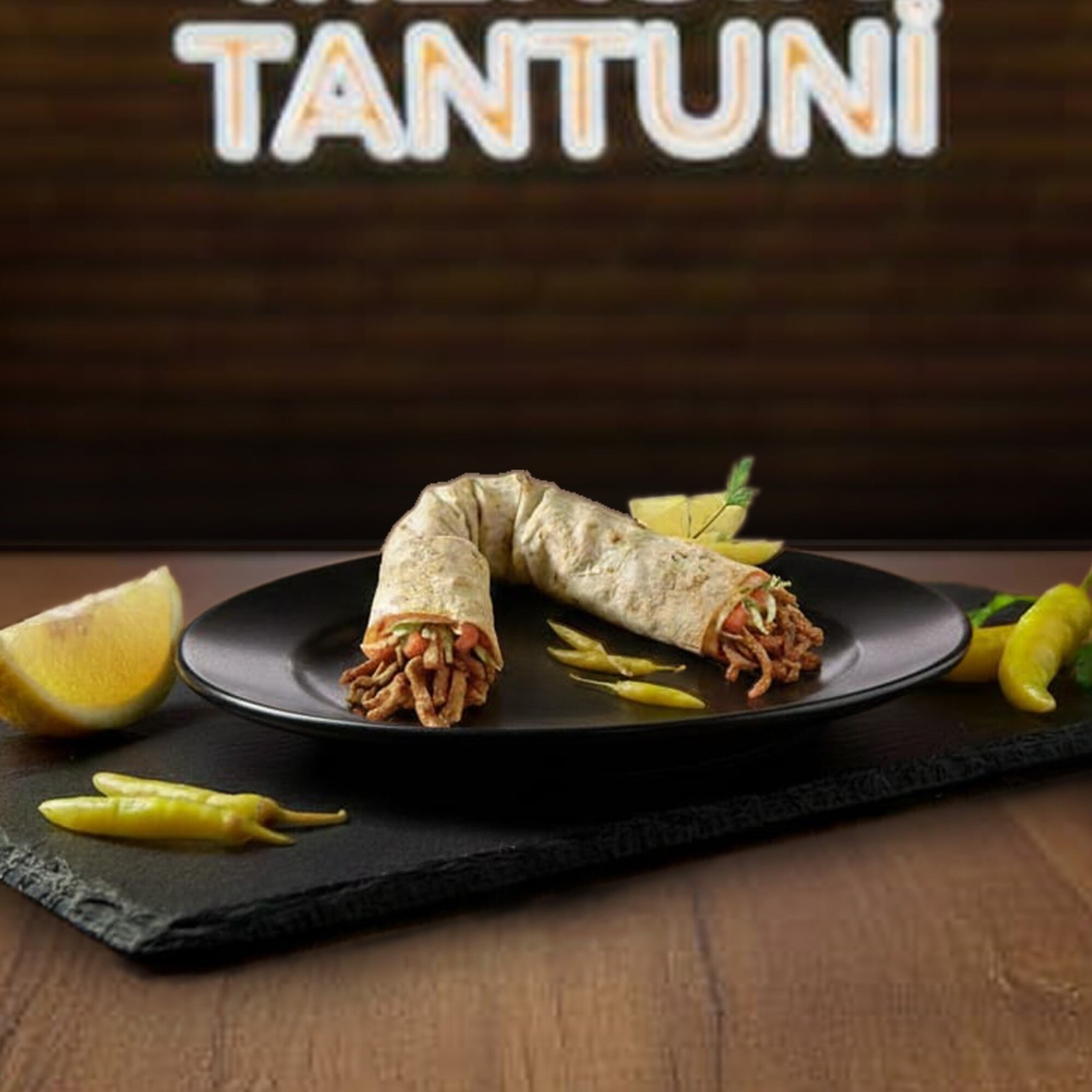 Kaşarlı Et Tantuni Dürüm