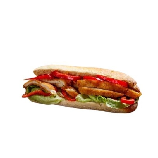 Yarım Ekmek Arası Tavuk Şnitzel