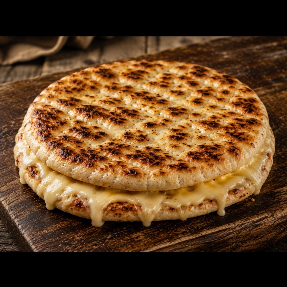 Bazlama Kaşarlı Tost