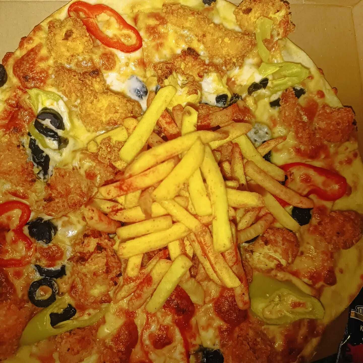 Çıtır Tavuk Pizza
