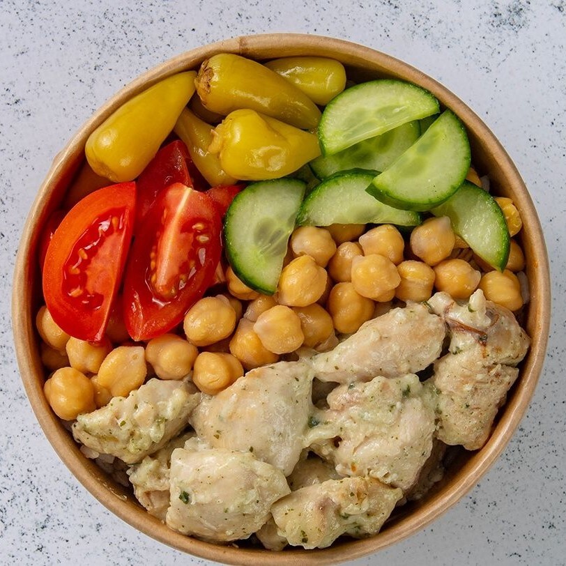 Pilav Üstü Pesto Soslu Tavuk (450 gr)