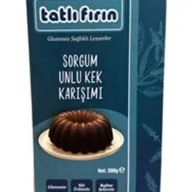Tatlı Fırın Sorgum Unlu Kek Karışımı (Glütensiz & Şekersiz)