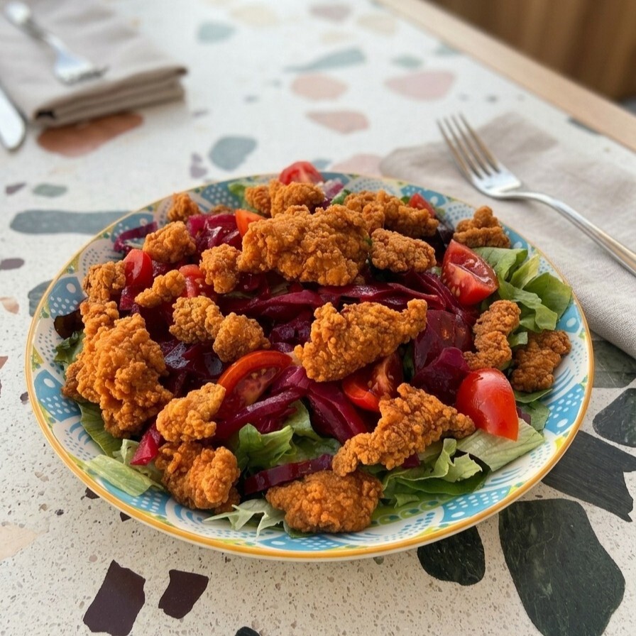 Çıtır Tavuklu Salata