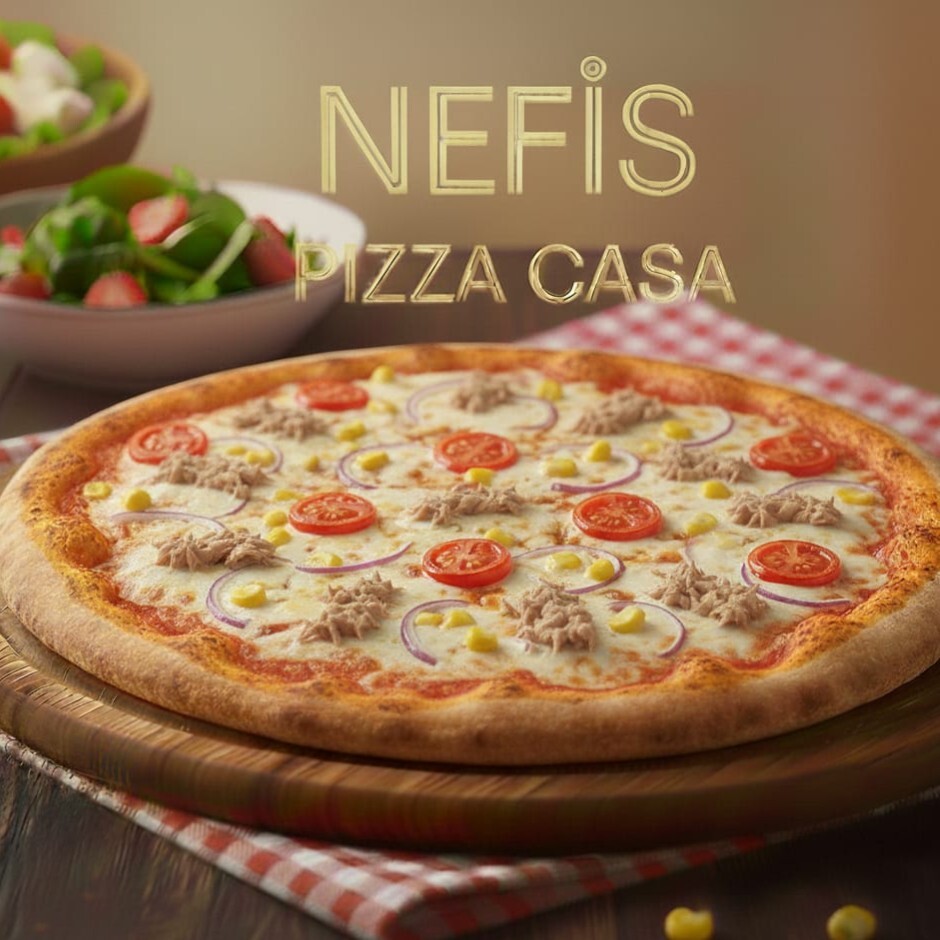 Balık Pizza (Orta Boy)
