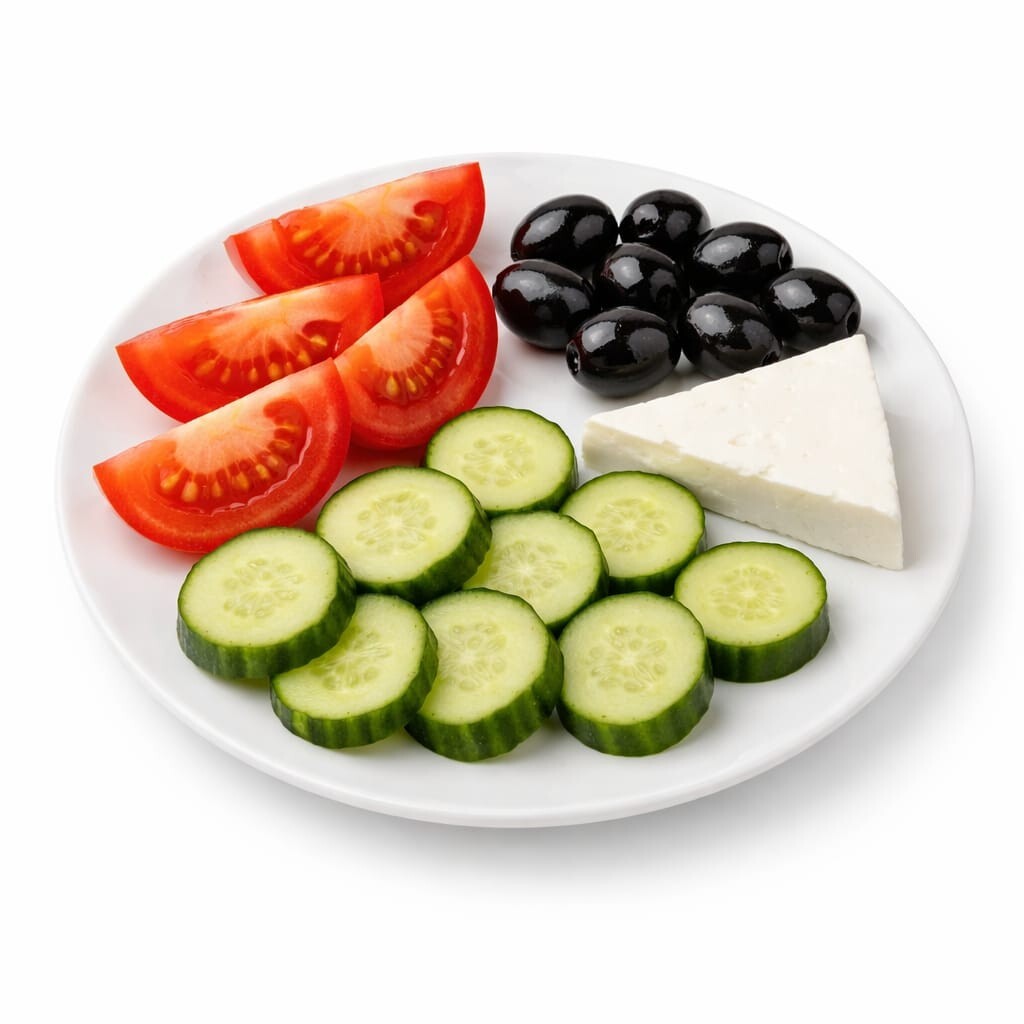 Domates Salata Tabağı