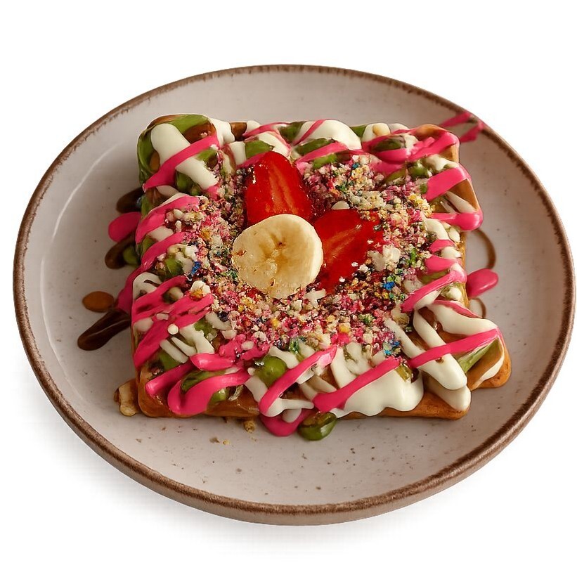 Rainbow Waffle