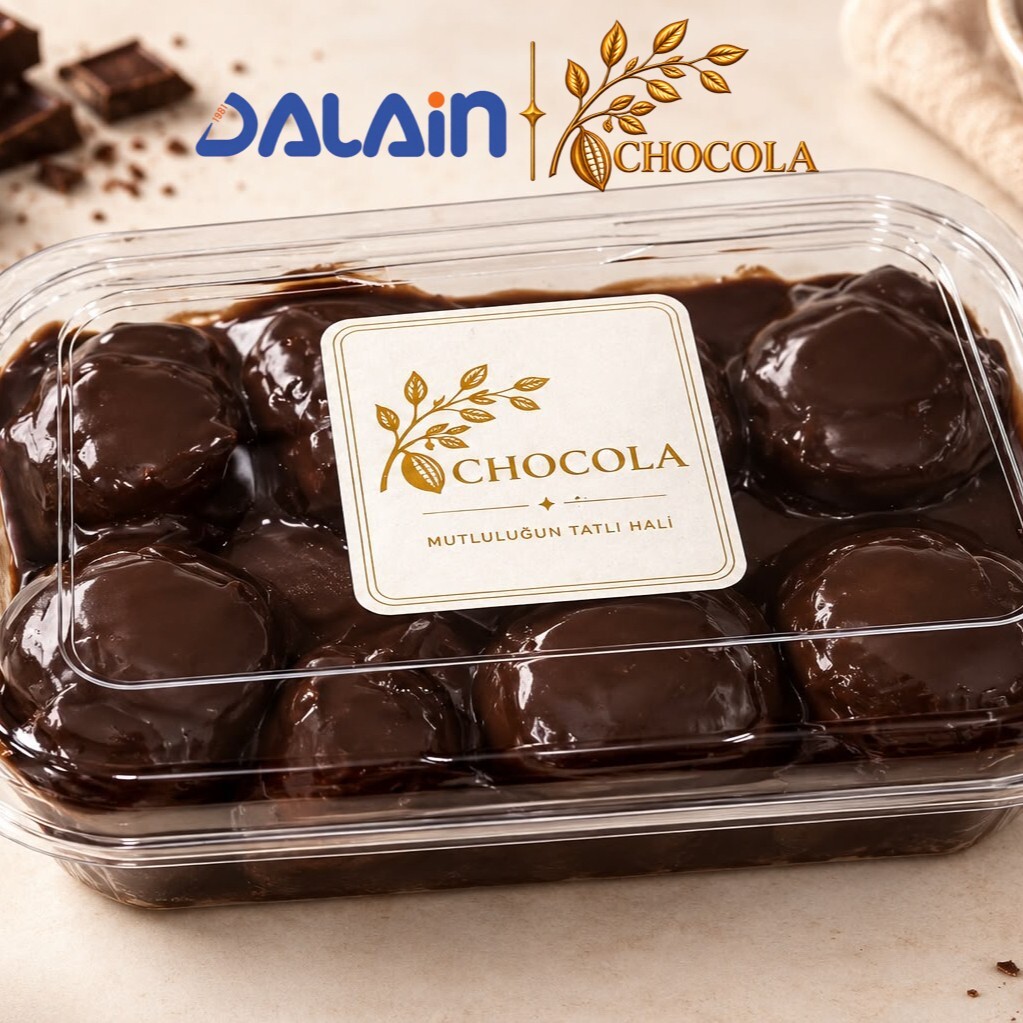 Bitter Çikolatalı Profiterol 500 Gr
