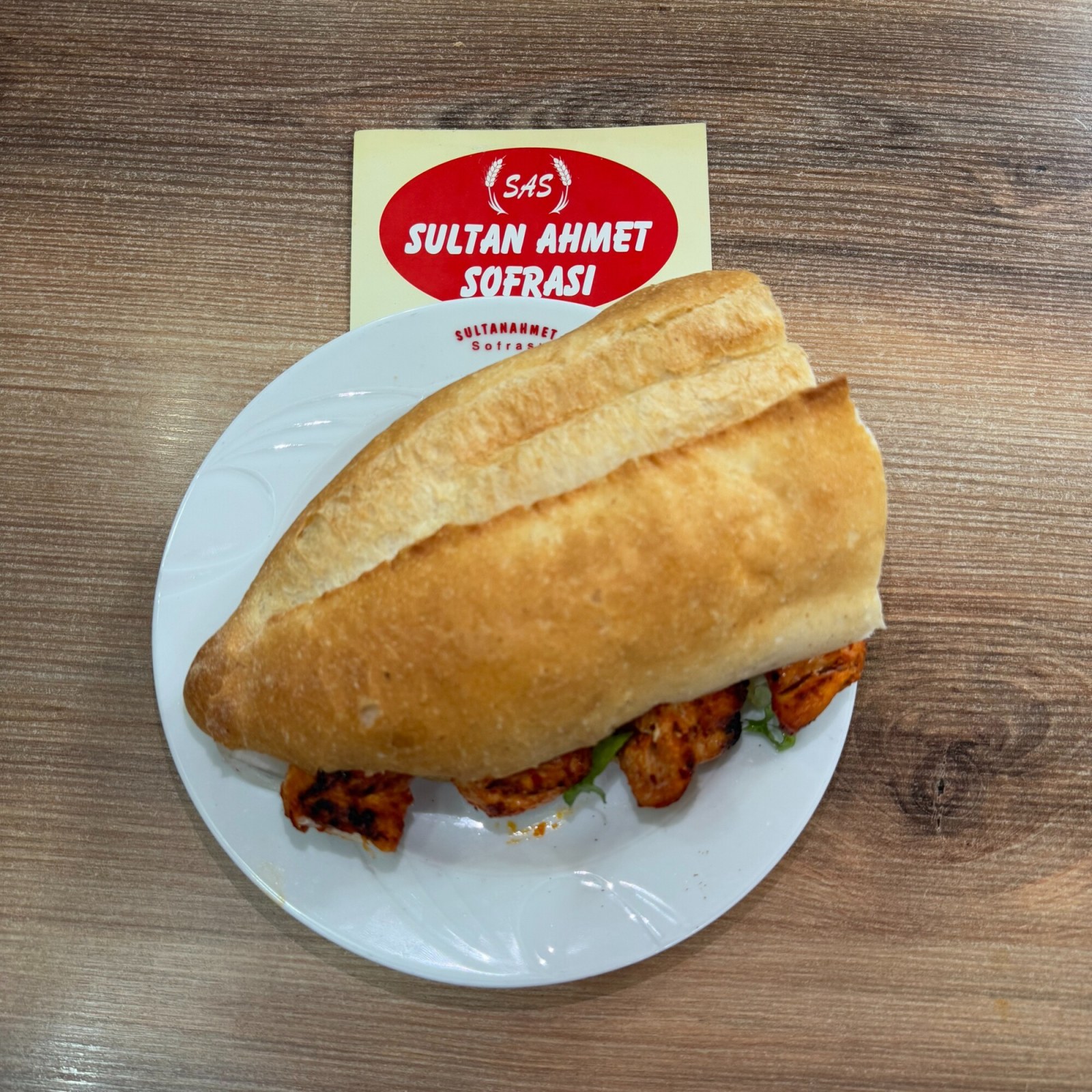 Tam Ekmek Arası Tavuk Şiş