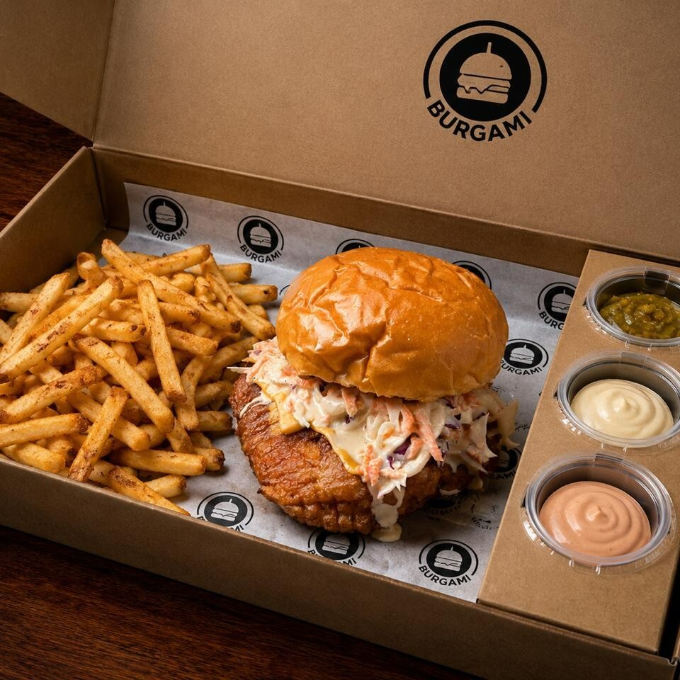 Coleslaw Tavuk Burger