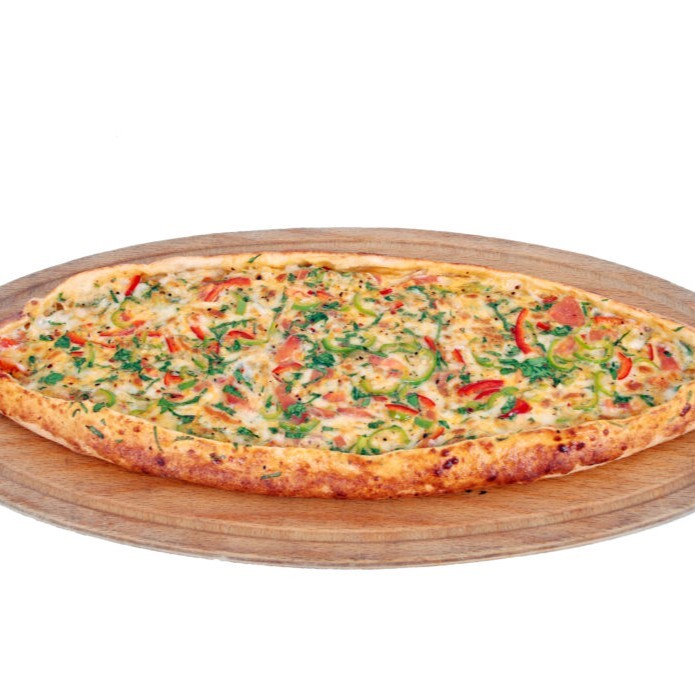 Kaşarlı Sebzeli Pide