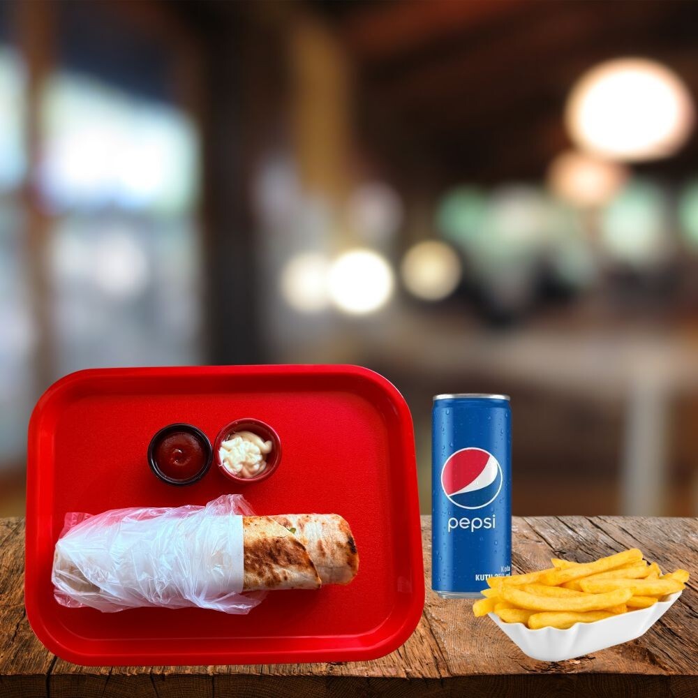 Antalya Usulü Tavuk Döner Menü