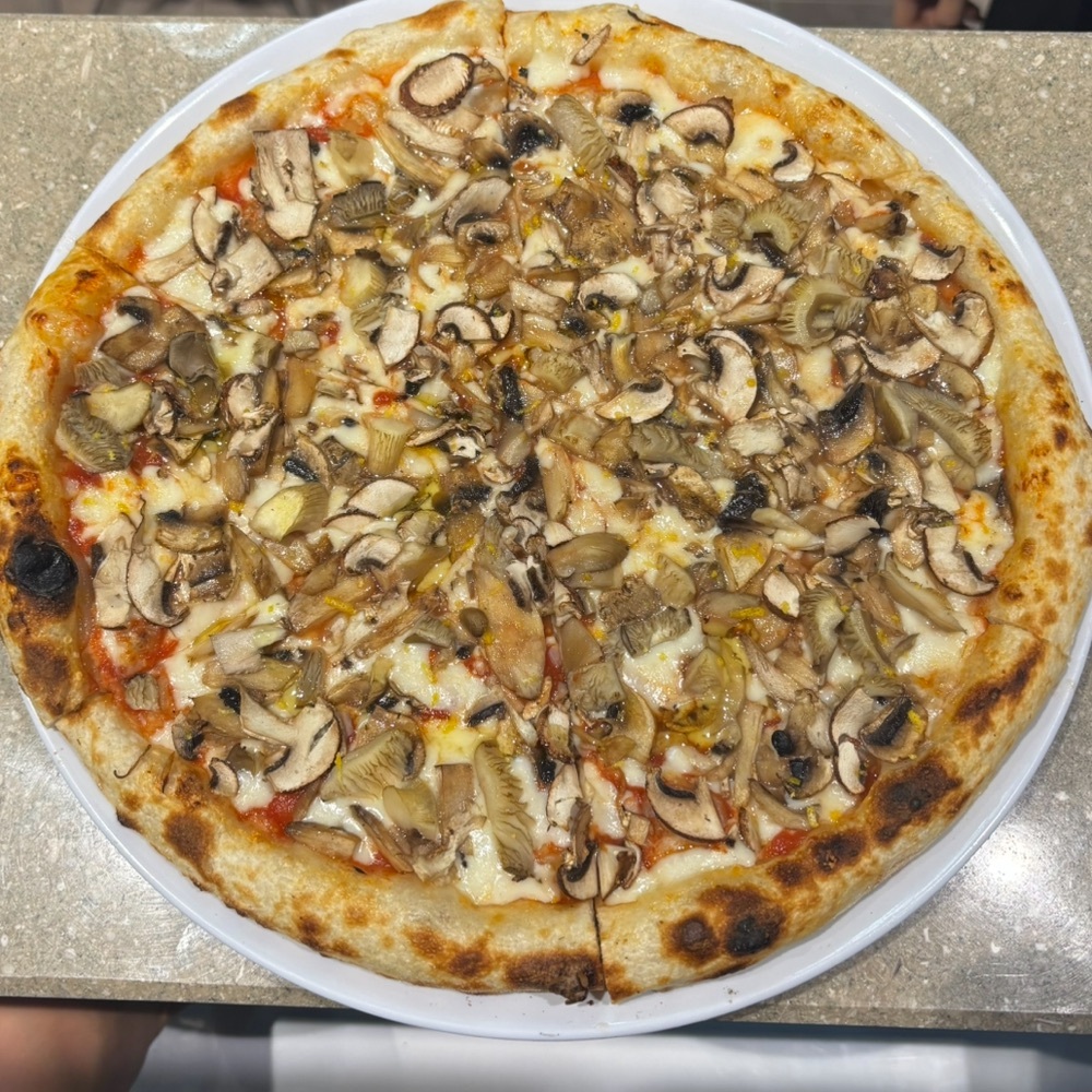 Mantarlı Pizza