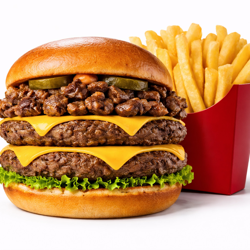 Mr Dubleks Special Burger