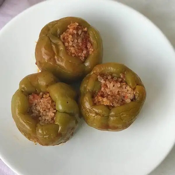 zeytin yağlı Biber Dolması