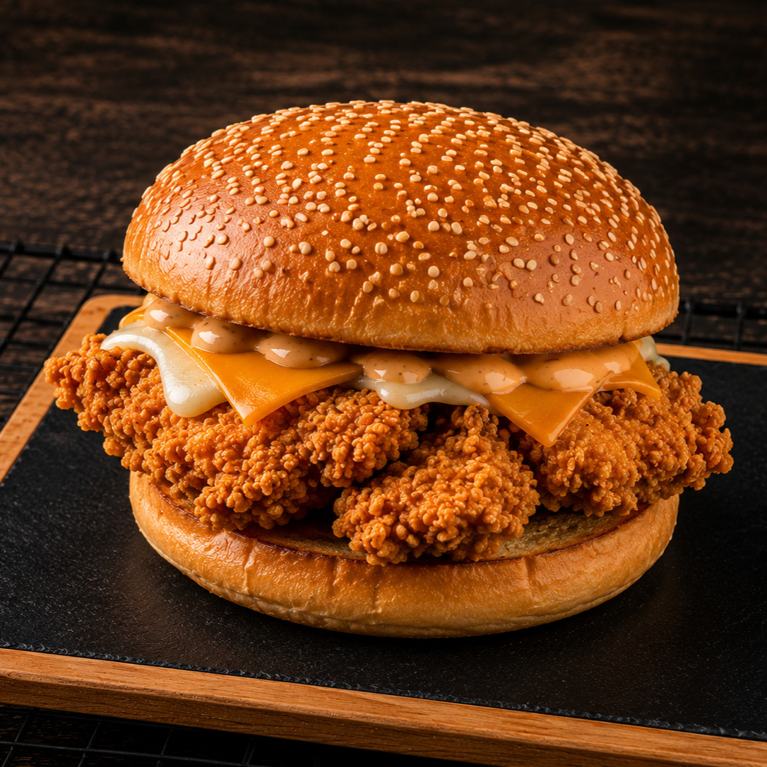 Prime Street Çıtır Tavuk Hamburger