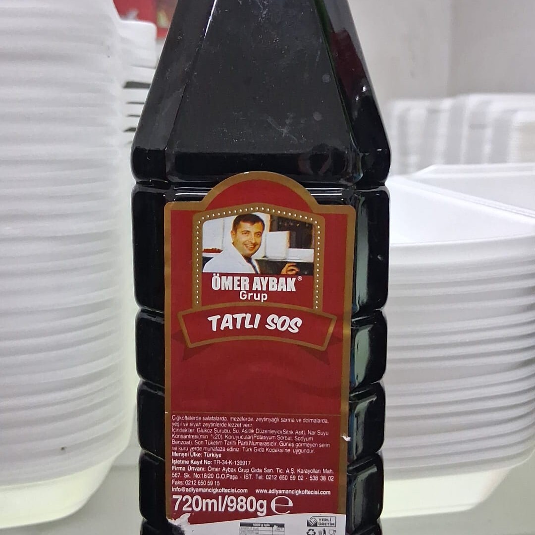 Nar Ekşisi Sosu 1 Litre