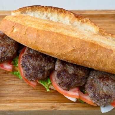 Tam Ekmek Izgara Köfte