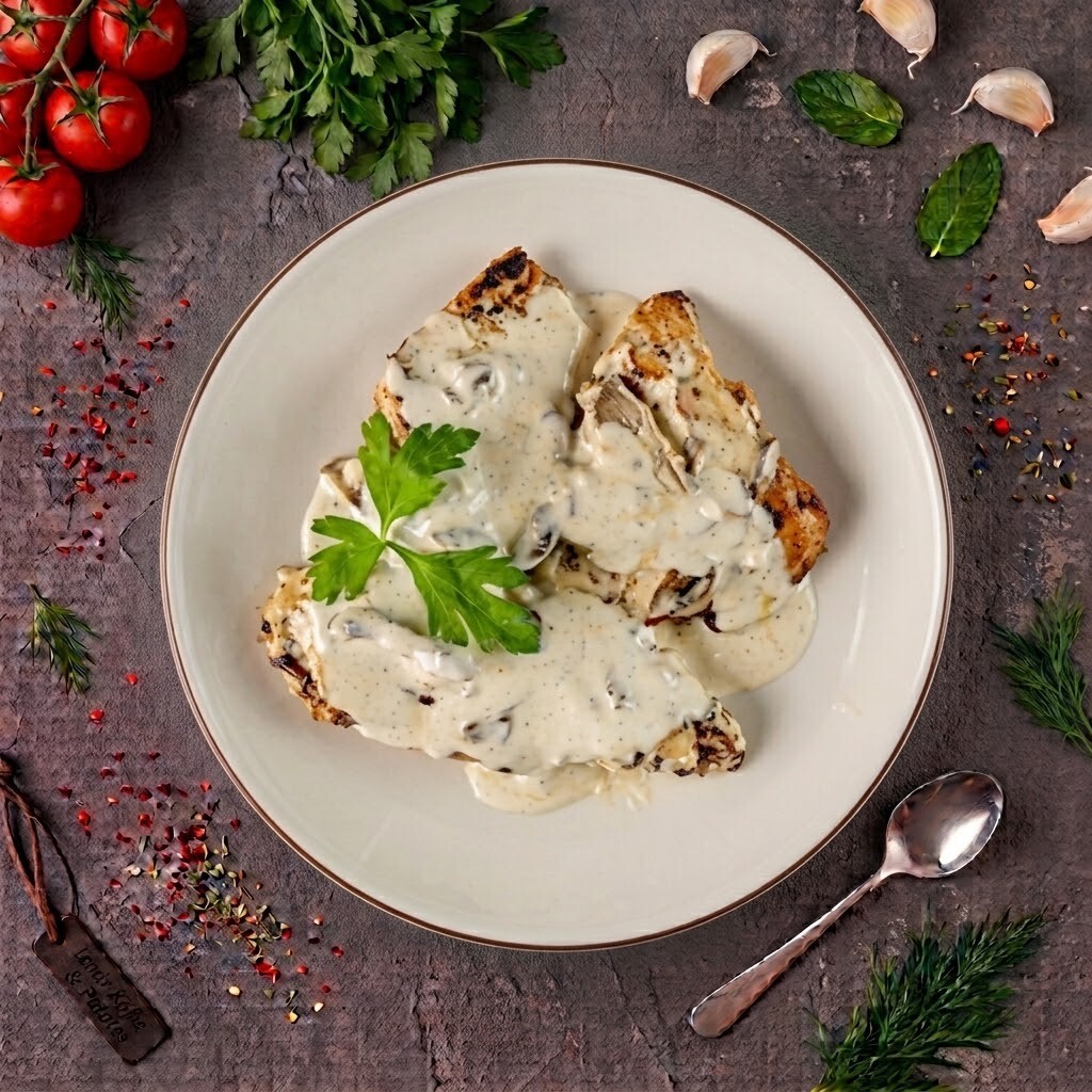 Kremalı Mantarlı Tavuk Sote (230 Gr)