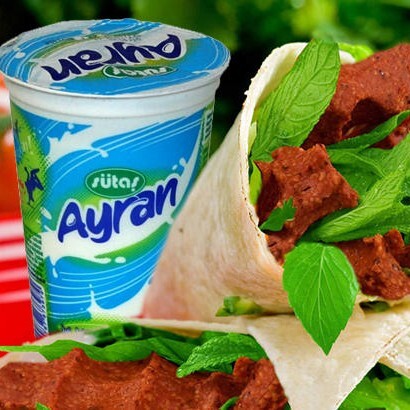 Mega Dürüm + küçük ayran