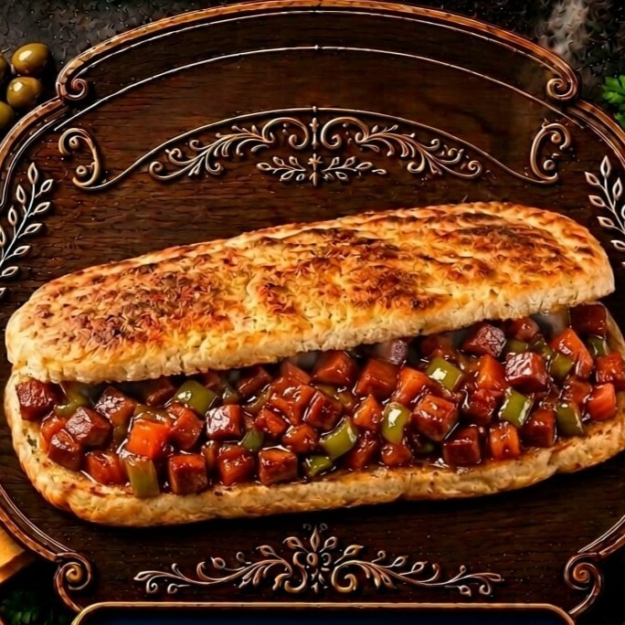 Dana Sucuk Sote (Bazlama Ekmeği 150 gr)