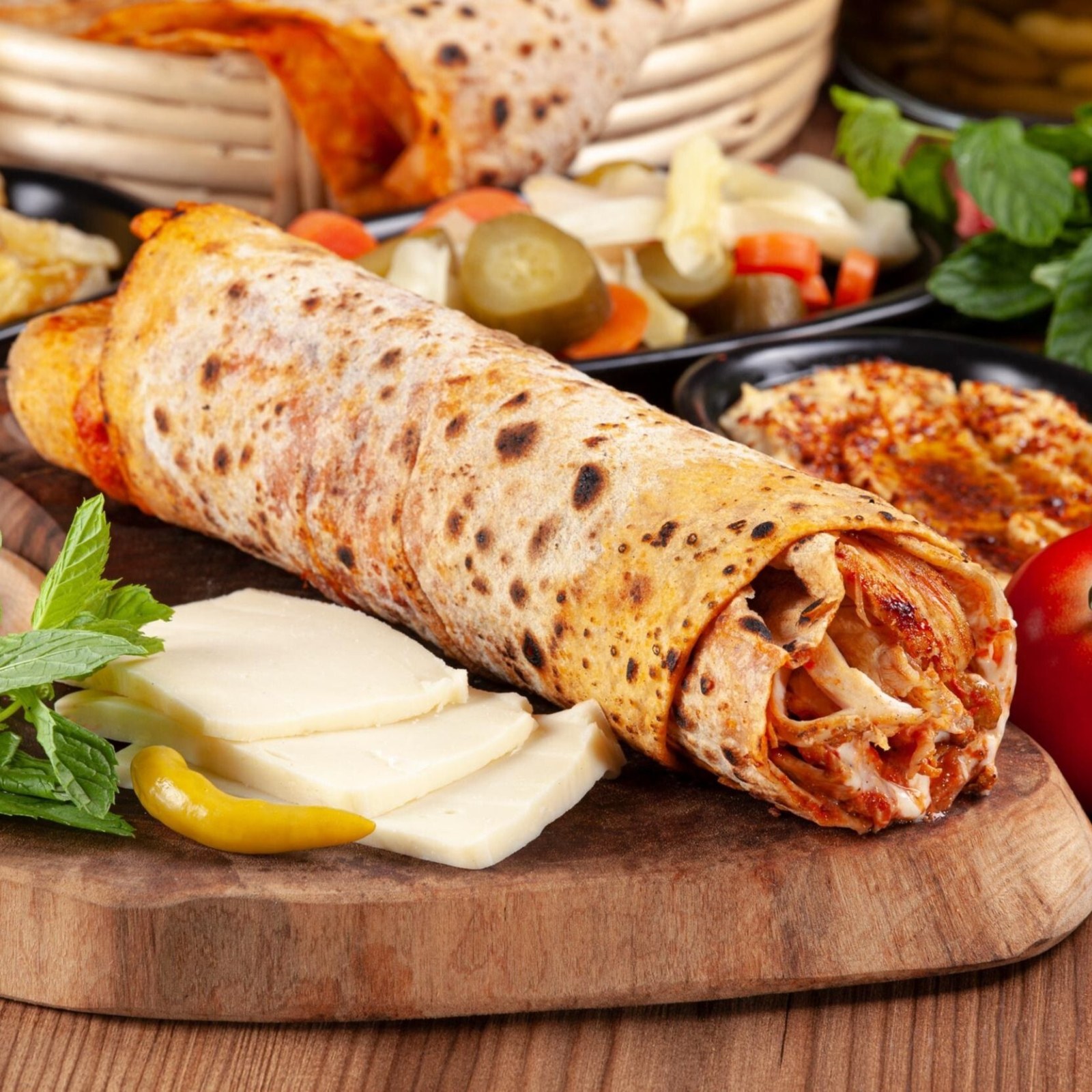 Pika Tavuk Döner Acılı
