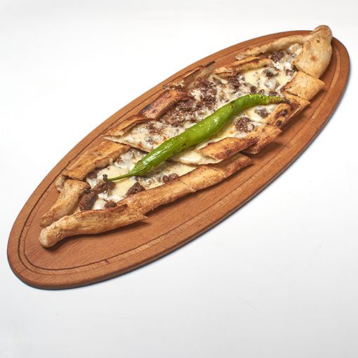 Kavurmalı Kaşarlı Pide
