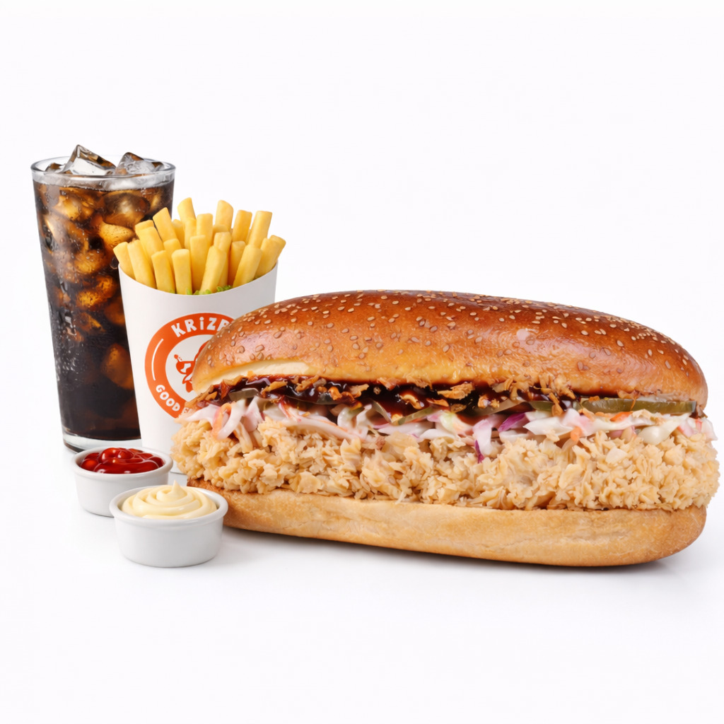 WinBBQviç + İçecek + Patates Kızartması + 2 Adet Sos
