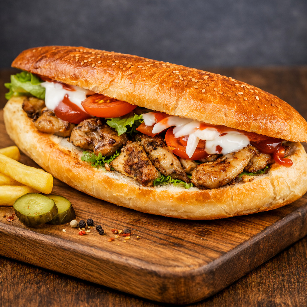 Slow Cook Lokum İncik Ekmek Arası Tavuk