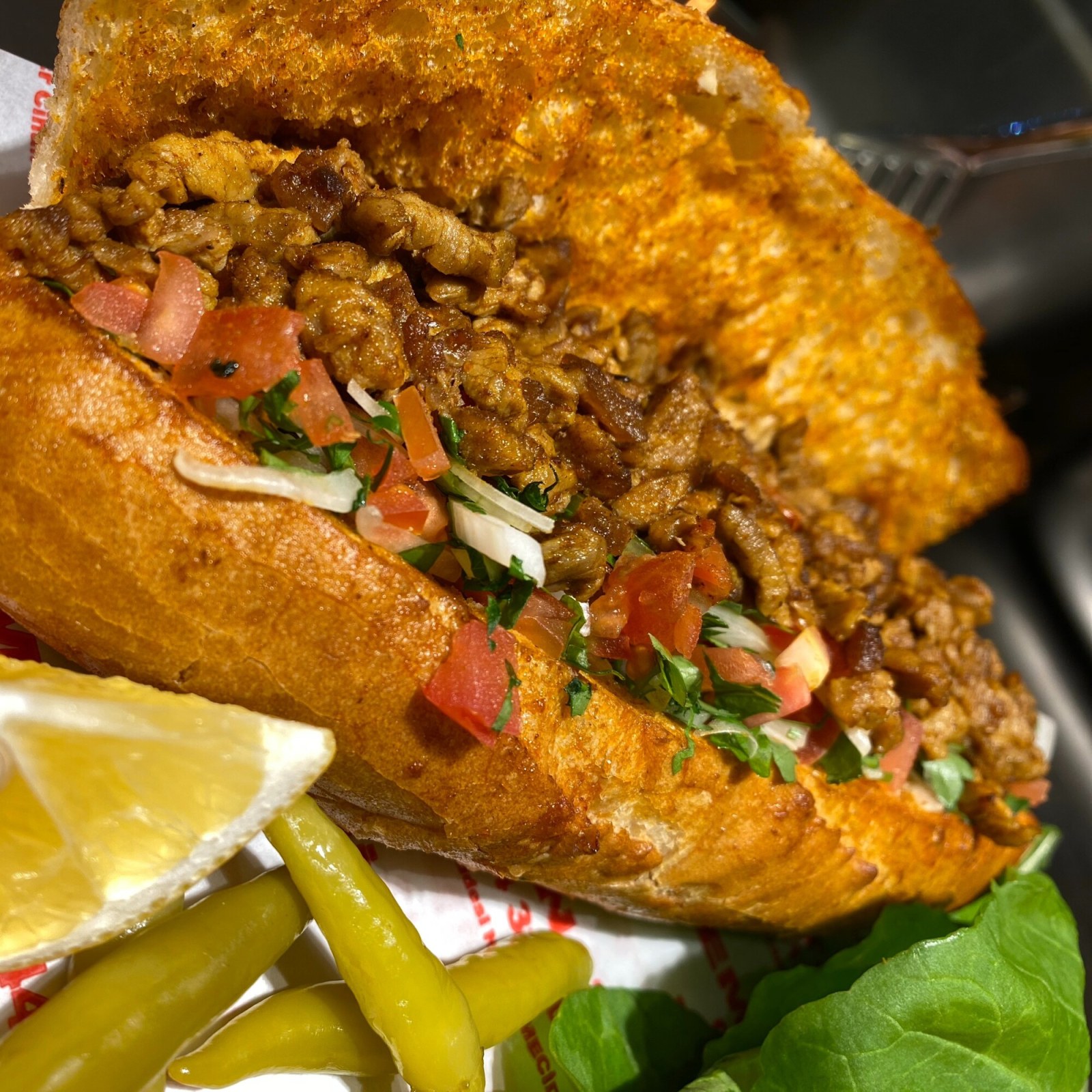 Doyuran Et Sandviç Tantuni Menü