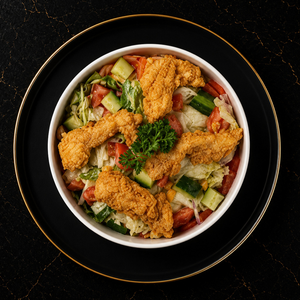 Çıtır Tavuklu Salata