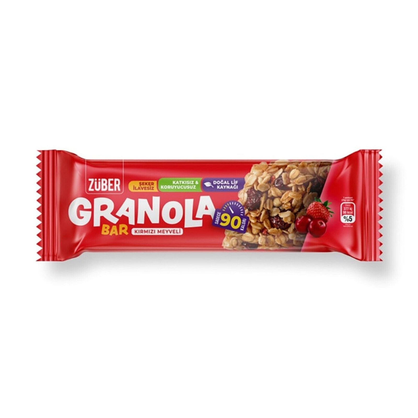 Züber Orman Meyveli Granola Bar (Adet)