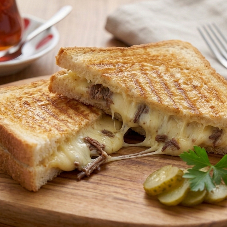 KAŞARLI KAVURMALI TOST