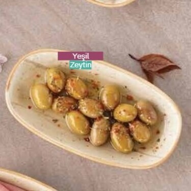 Yeşil Zeytin Tabağı