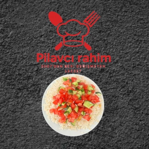 Double Sade Salatalı Pirinç Pilavı